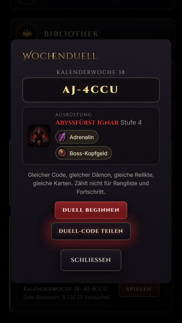 Wochenduell
