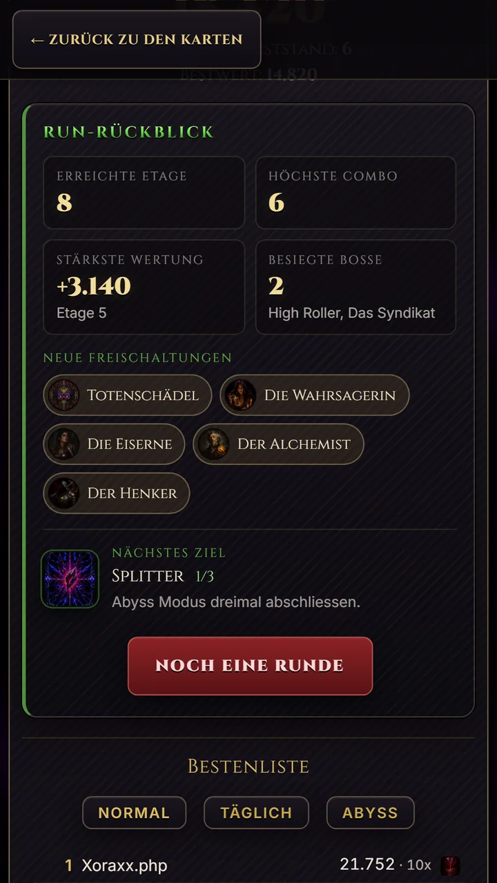 Run-Rückblick